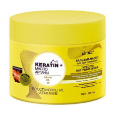 Balm-oil V_tex Keratin and Argan Oil Keratin and oil argon, restoration and food, 300 ml