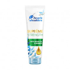 Conditioner against dandruff of Supreme Head & Shoulders Strengthening with argan oil and extract of a bamboo, 220 ml
