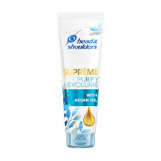 Conditioner against dandruff for a fine hair of Head & Shoulders Basic care, with argan oil, 220 ml