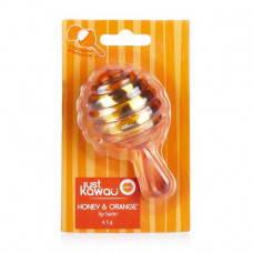 Balm for lips of Just Kawaii Honey & Orange with aroma of orange, 4.5 g