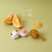 Balm for lips of Just Kawaii Honey & Orange with aroma of orange, 4.5 g