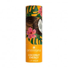 Balm for lips of Orientana Coconut Energy Natural Lip Balm Coconut energy, 4.2 g