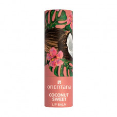 Balm for lips of Orientana Coconut Sweet Natural Lip Balm Sweet coco, 4.2 g