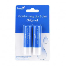 Balm for lips of Pretty Moisturising Lip Balm Original, 2х4.3 g