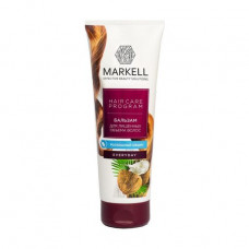 Balm for the hair of Markell Hair Care Program deprived of volume, 250 ml (tuba)