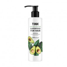 Balm for giving of volume of Tink SuperFood For Hair Avocado & Collagen Balm of Avocado and collagen, 250 ml
