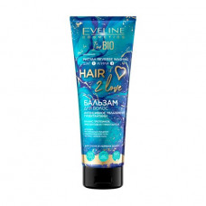 Balm for hair of Eveline Cosmetics I'm BIO Hair 2 Love Intensive moistening by humektant, for a dry and brittle hair, 250 ml