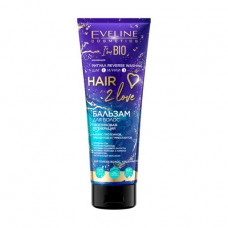 Balm for hair of Eveline Cosmetics I'm BIO Hair 2 Love Protein regeneration, for the fine hair deprived of volume, 250 ml