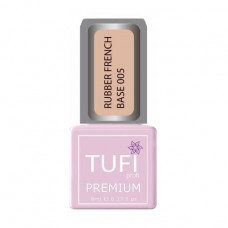 Base for the Tufi Profi Premium Rubber French Base 005 gel polish Sweet nougat, 8 ml