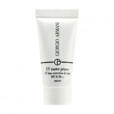 Base under a make-up of Giorgio Armani UV Master Primer Base Correcteur SPF 30 PA +++, 5 ml (miniature)