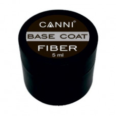 Bazov pokrittya for the Canni Fiber Base gel polish with the reinforcing fibers, 5 ml