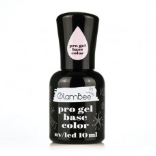 Basic covering for the GlamBee ProGel Base Color gel polish the Powdery rose, 10 ml