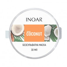 Bessulfatny mask for growth of hair of Inoar Bombar Coconut Mask, 30 ml