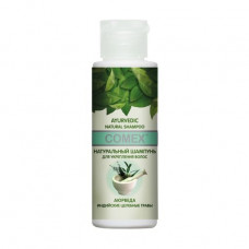 Bessulfatny natural shampoo for strengthening of hair of Comex Ayurvedic Natural Shampoo the Indian curative herbs, 75 ml