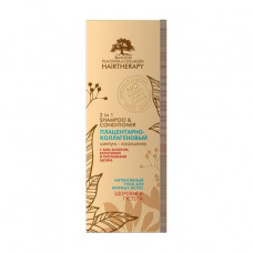 Bessulfatny shampoo conditioner placentary and collagenic BioGold Shampoo & Conditioner Health and density, for an oily hair, 200 ml