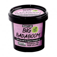Bessulfatny Beauty Jar Big Badaboom shampoo for the volume of hair, with sea salt and oil of a lavender, 150 ml