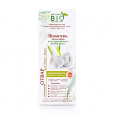 Bessulfatny Pharma Bio Laboratory shampoo for strengthening and growth of hair, garlic, 200 ml