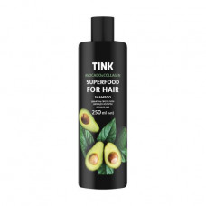 Bessulfatny Tink SuperFood For Hair Avocado & Collagen Shampoo shampoo of Avocado and collagen, against dandruff, 250 ml