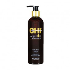 The Bessulfatny restoring Chi hair shampoo with oils of an argania and a moringa, 340 ml