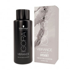 Bezammiachny Schwarzkopf Professional Igora Vibrance Muted Deser hair-dye without alcohol content, 7-24 Average blonde of ashy beige, 60 ml