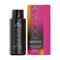 Bezammiachny Schwarzkopf Professional Igora Vibrance Tone On Tone Coloration hair-dye without the content of alcohol, 5-0 Light brown natural, 60 ml