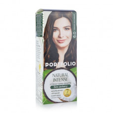 Bezammiachny resistant Chestnut-colored cream hair color PORTFOLIO 6.0, 110 ml