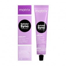 Bezammiachny toner for hair of Matrix Color Sync Sheer (SoColor Sync Pre-Bonded) Acidic Toner on an acid basis, 10PG, 90 ml