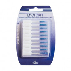 Bezmetallovy interdental brushes of Dr. Wild Emoform Brush'n clean XL with fluoride of sodium, 20 pieces