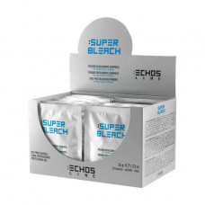 The Bezpilevy clarifying blond-powder for coloring of hair of Echosline Dust-Free Bleaching Powder White, 24 pieces * 35 g