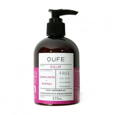 Bezsulfatny O.life hair balm the Cornflower and a moring, after lamination and keratin alignment, 275 ml