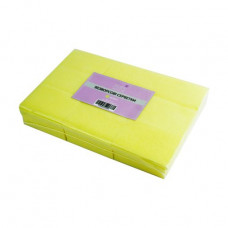 Lint-free napkins of Tufi Profi Premium yellow, 4*6 cm, 540 pieces