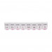 Hair curlers for lamination of eyelashes of Lash Secret with notches, the L Flat size, 1 couple