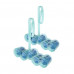 The block for clarification of a toilet bowl of Domestos Power 5 Freshness of the ocean, 2*55 g
