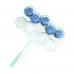 The block for clarification of a toilet bowl of Domestos Power 5 Freshness of the ocean, 55 g
