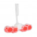 The block for clarification of a toilet bowl of Domestos Power 5+ threefold, Lyme and the Cedar, 55 g