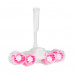 The block for cleaning of a toilet bowl of Domestos Power 5+ double, the Fresh rose and Jasmin, 2*55 g