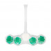 The block for cleaning of a toilet bowl of Domestos power 5 threefold, Freshness of needles, 3*55 g