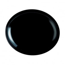 Dish for a stake of Luminarc Friends Time oval, black, 30 cm (N2177)