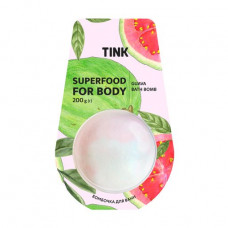 Bomb geyser for a bathtub of Tink Superfood For Body Guava Bath Bomb the Guava, 200 g