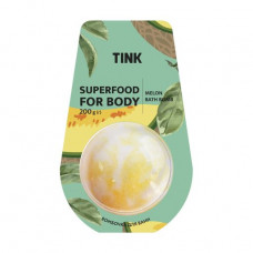 Bomb geyser for a bathtub of Tink Superfood For Body Melon Bath Bomb the Melon, 200 g