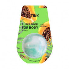 Bomb geyser for a bathtub of Tink Superfood For Body Papaya Bath Bomb the Papaya, 200 g
