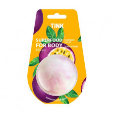 Bomb geyser for a bathtub of Tink Superfood For Body Passion Fruit Bath Bomb Passion fruit, 200 g