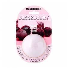 Bomb for a bathtub of Mr.Scrubber Blackberry Bath Bomb, 200 g