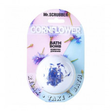 Bomb for a bathtub of Mr.Scrubber Cornflower Bath Bomb, 200 g