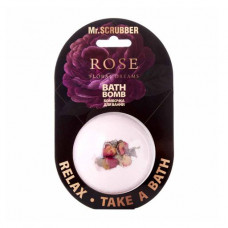 Bomb for a bathtub of Mr.Scrubber Rose Floral Dreams Bath Bomb, 200 g