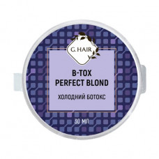 Botox for hair of Inoar G-Hair B-tox Perfect Blond Ideal blond, 30 ml