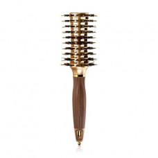 Brash for hair of Olivia Garden Ceramic + Ion Nano Thermic Contour Vent Combo Medium, diameter is 35 mm