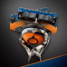 The Gillette Fusion5 ProGlide Flexball razor with 2 replaceable cartridges, men's