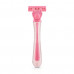 The Lezo Prime 3 razor with 4 replaceable cartridges, women's