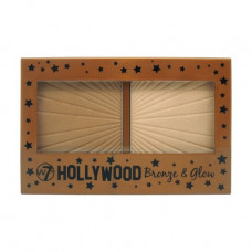 Bronzer and highlighter for the person W7 Hollywood Bronze & Glow Duo Compact, 13 g